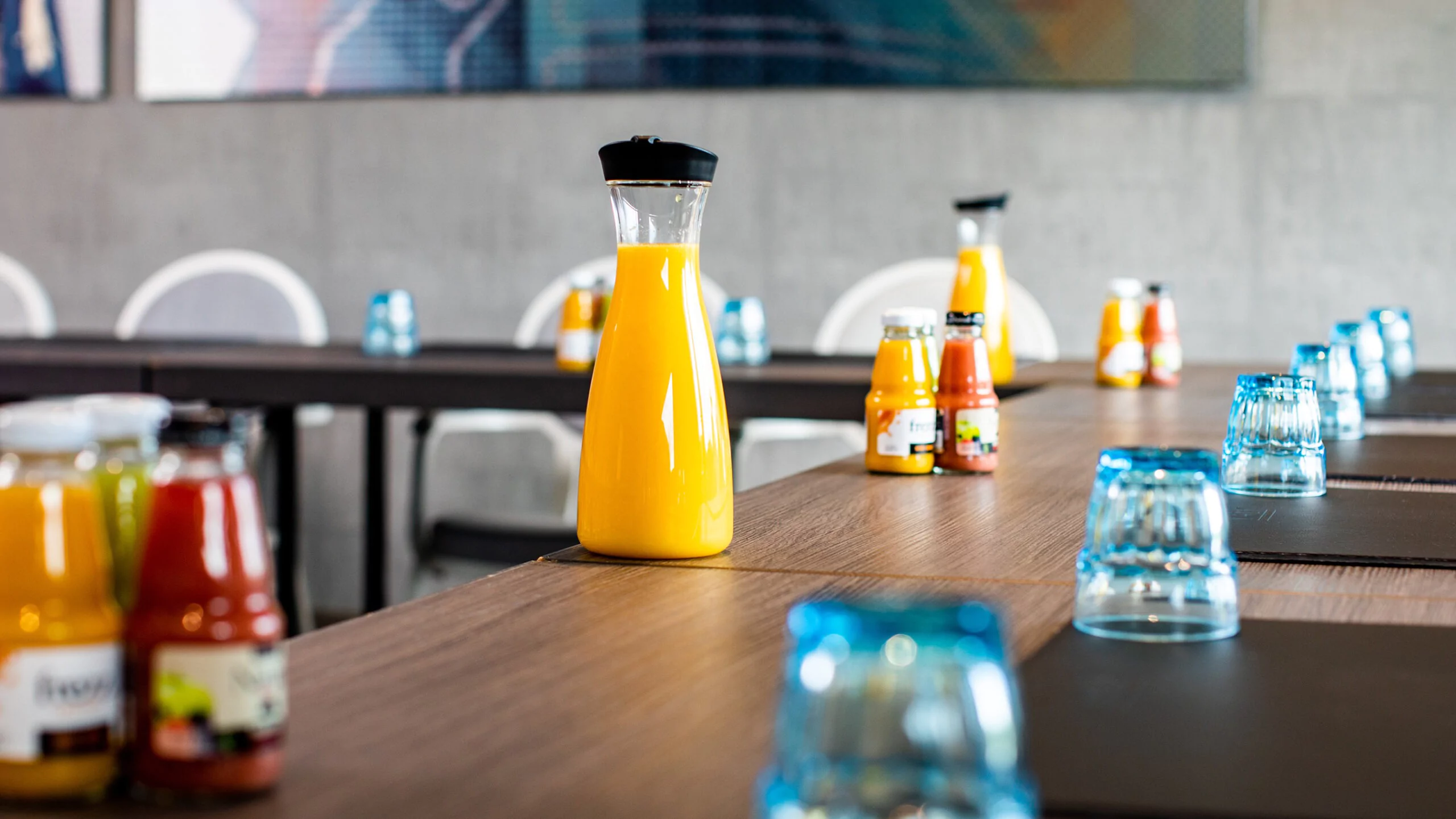 Banqueting - Gezonde sappen voor bedrijfscatering